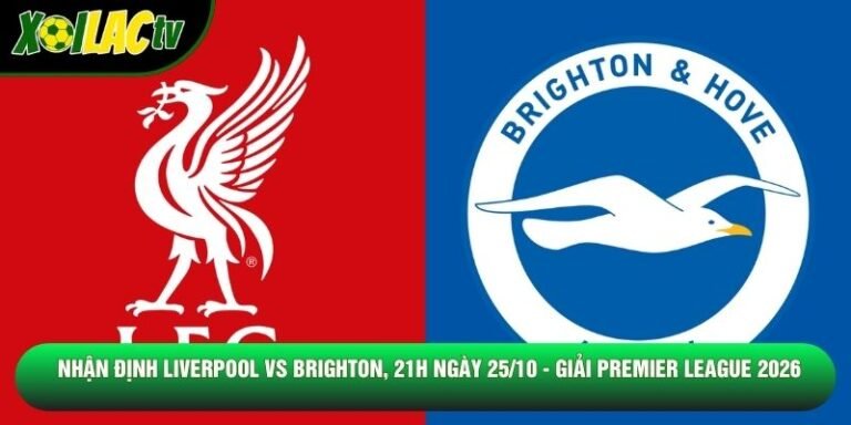 Nhận Định Liverpool Vs Brighton, 21h Ngày 25/10 - Giải Premier League 2026