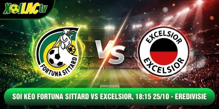 Soi Kèo Fortuna Sittard Vs Excelsior, 18:15 25/10 - Eredivisie